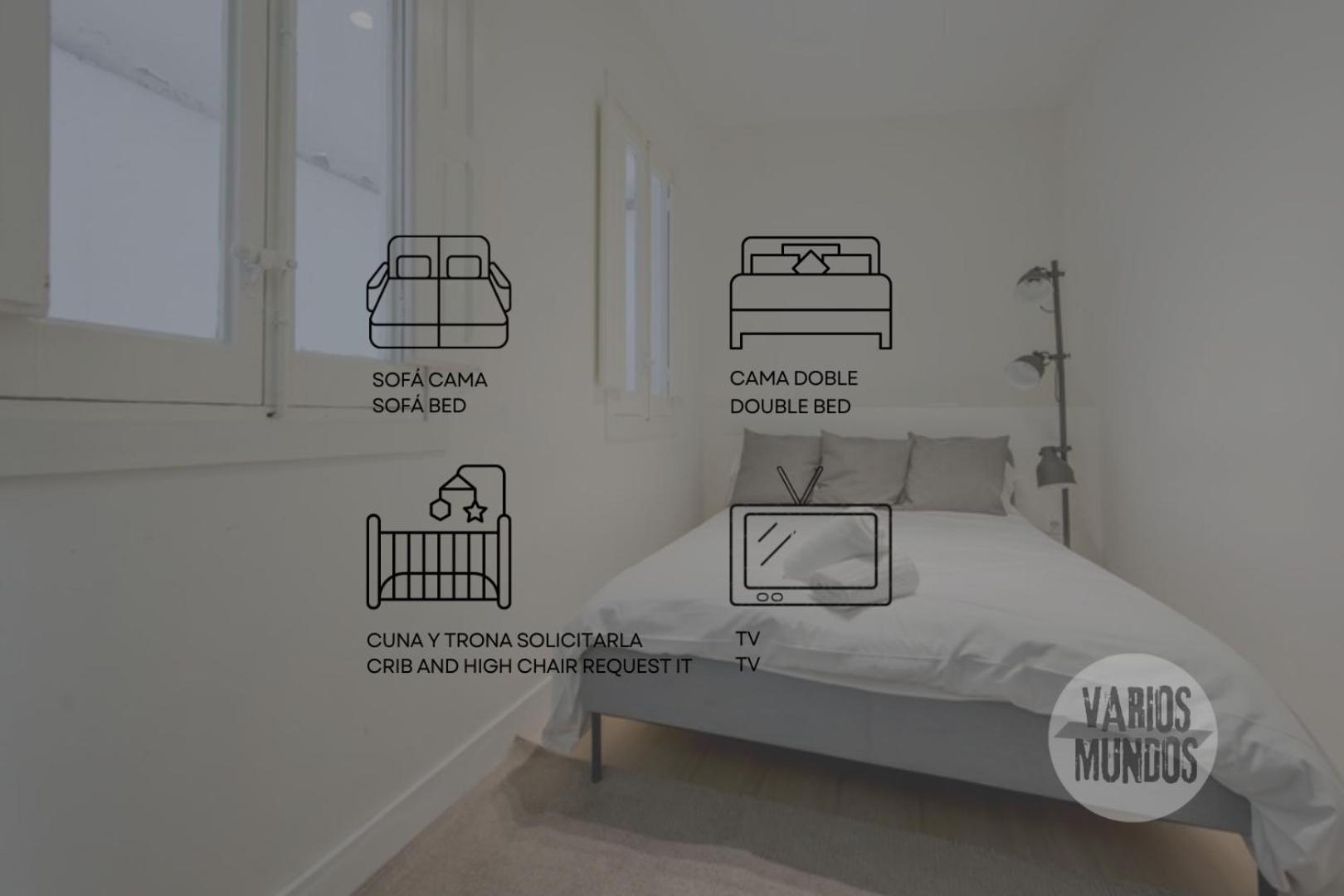 Nuevo Apt Para 7 Pax En Malasana - Gran Via E1 Apartment Мадрид Екстериор снимка