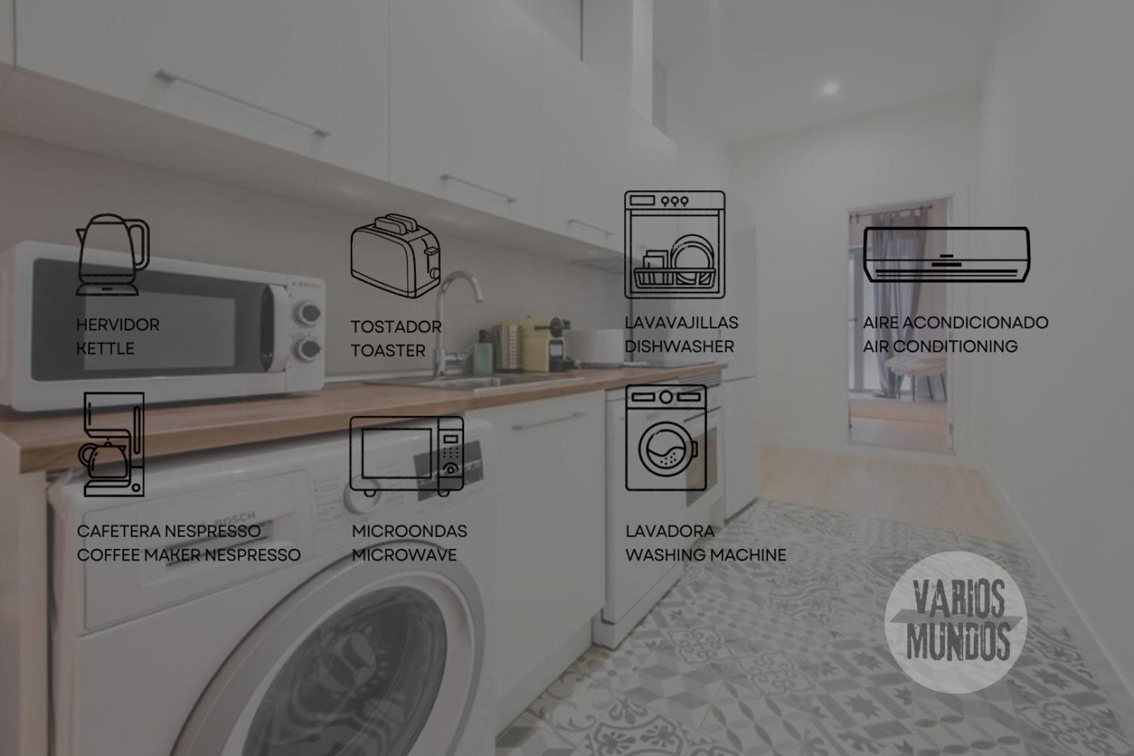 Nuevo Apt Para 7 Pax En Malasana - Gran Via E1 Apartment Мадрид Екстериор снимка